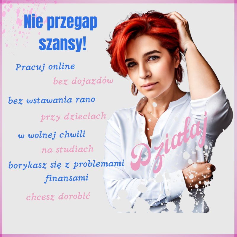 Praca dodatkowa / biurowa/ z domu