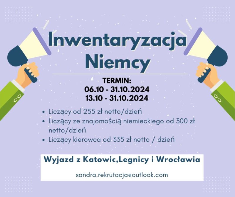 Inwentaryzacja Niemcy !