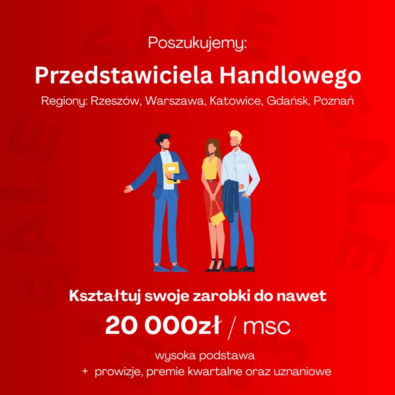 Przedstawiciel PIRKFiS Warszawa / Gdańsk /Poznań/ Katowice