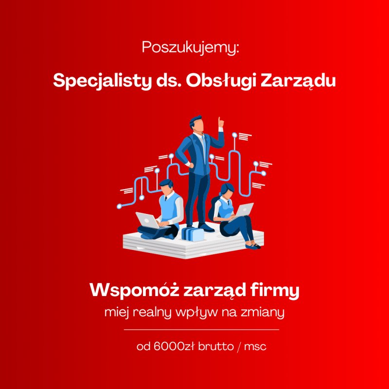 Specjalista ds. Obsługi Zarządu