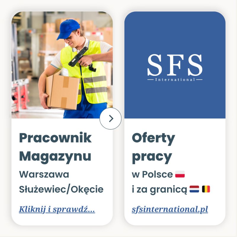 Pracownik magazynowy Warszawa