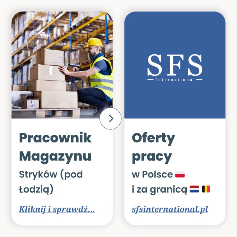 Pracownik magazynowy Stryków