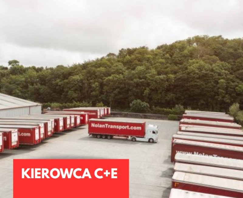 Kierowca C+E Europa, 838 EURO NETTO tygodniowo