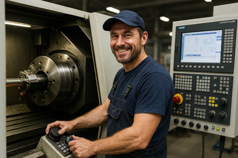 CNC: Tokarz, Frezer, laser, prasa krawędziowa