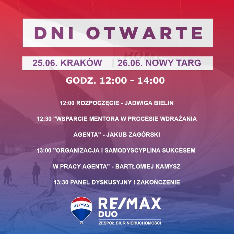 Dni Otwarte w RE/MAX Duo