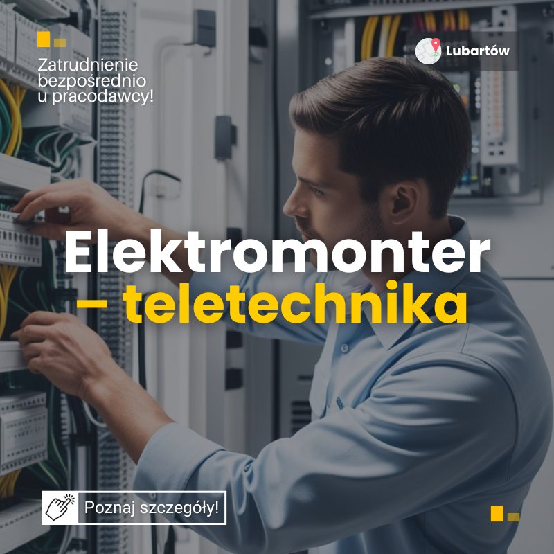 Elektromonter / Teletechnika Lubartów