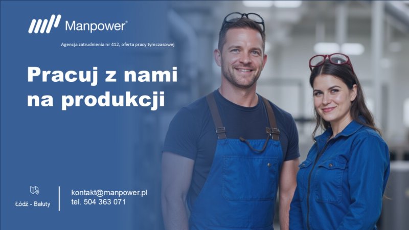 Praca na produkcji /ze znajomością rysunku tech./
